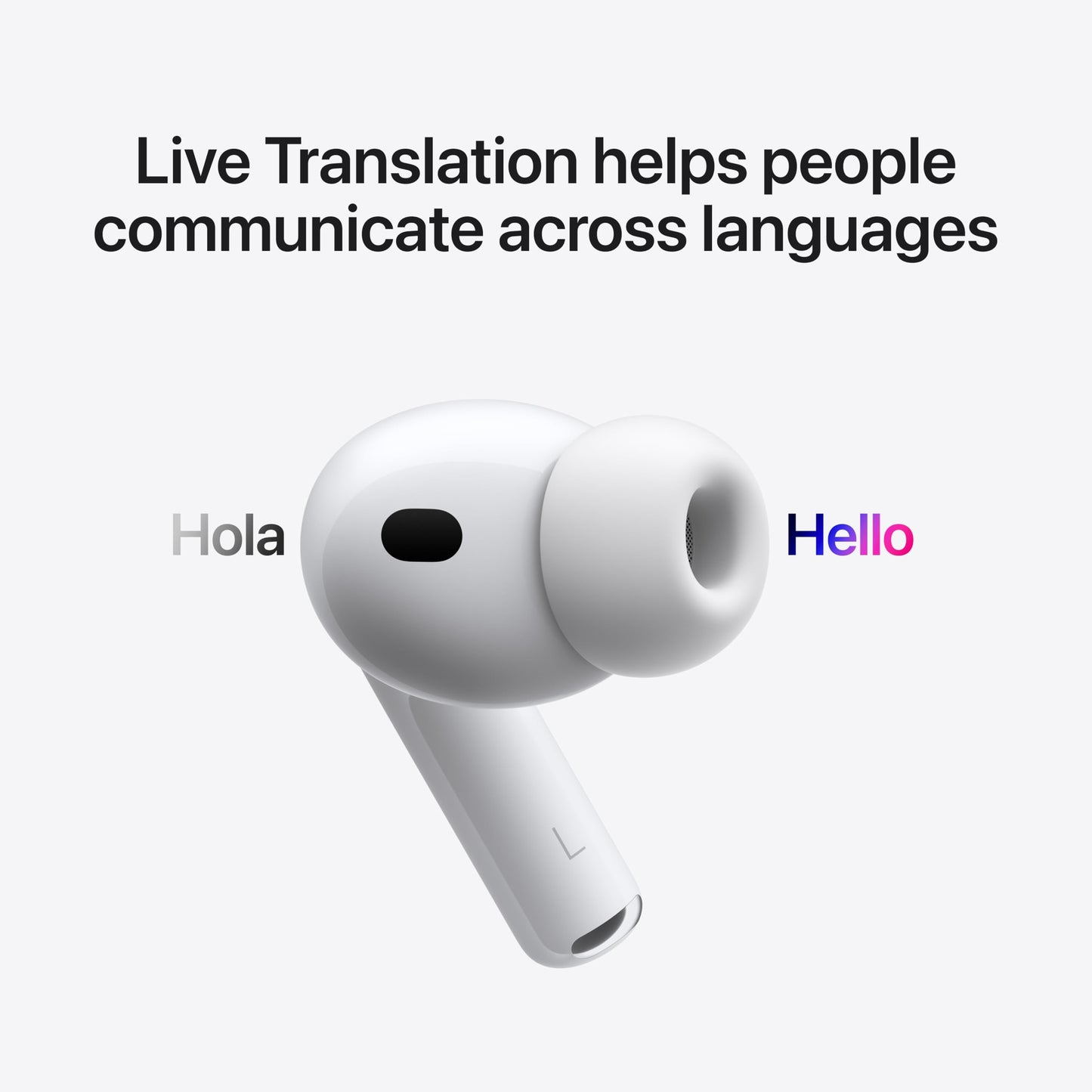 Apple AirPods Pro 3 Wireless Earbuds with Live Translation & Active Noise Cancellation